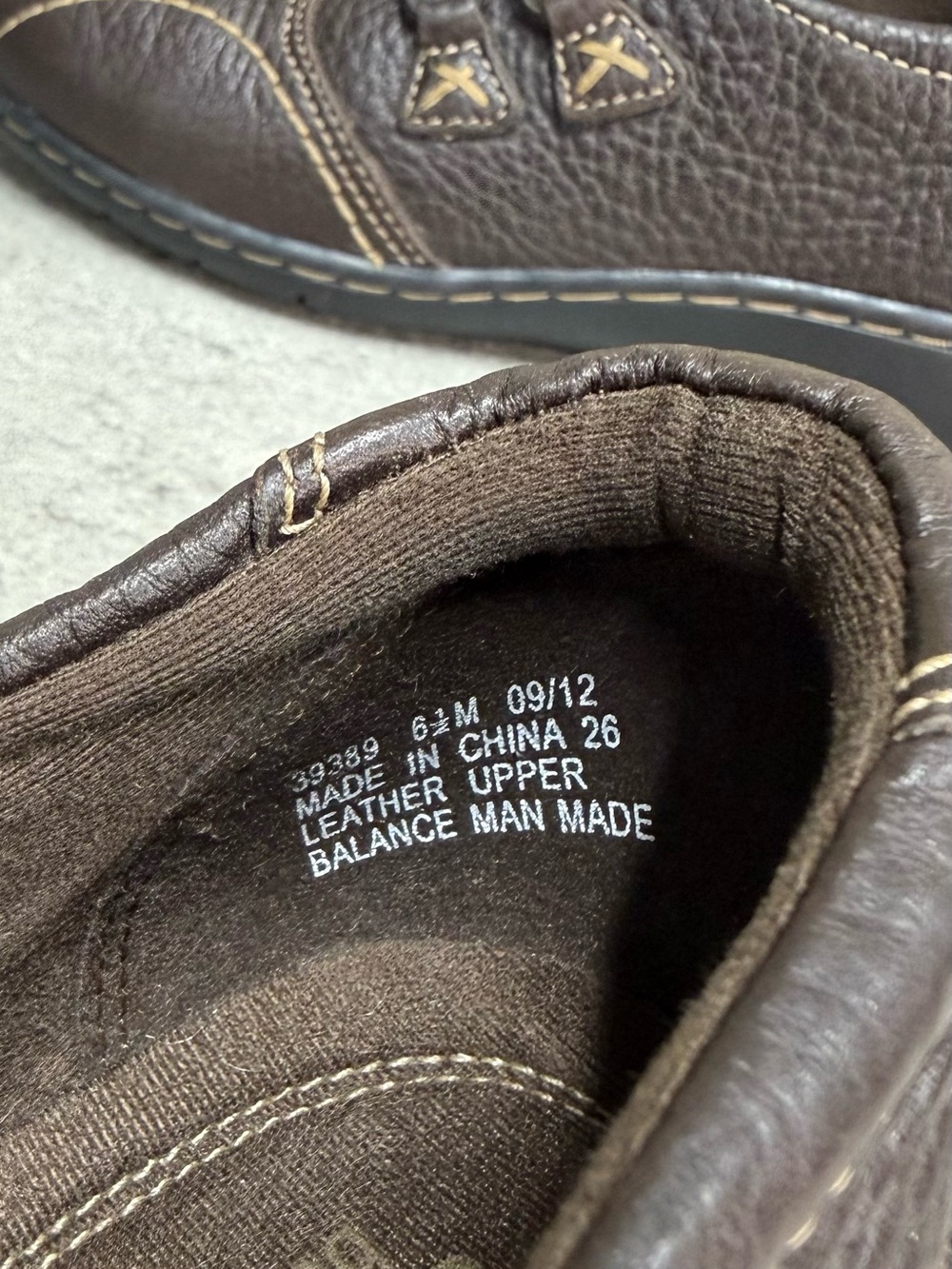 Clarks Ashland Cove Brown Leather Comfort Slip On Shoes Womens 6.5 - Picture 9 of 10